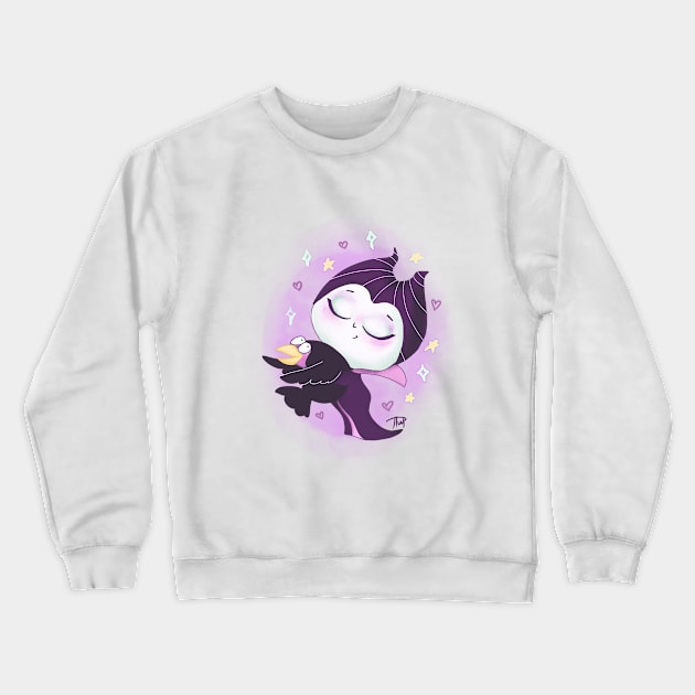 Cute Maleficent Crewneck Sweatshirt by ArtInPi